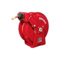 Reelcraft Reelcraft DP7850 OMP 1/2"x50' 3000 PSI Heavy Duty Spring Retractable Compact Dual Pedestal Hose Reel DP7850 OMP